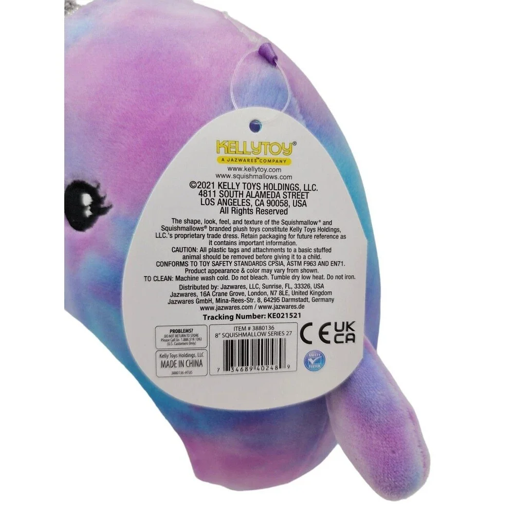 Squishmallows Hallie Narwhal 8